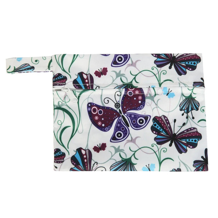 1 Small Mini Wet Bag Reusable for Mama Cloth Sanitary Menstrual Maternity Pad Tampon Cup Bib - CLICK TIK