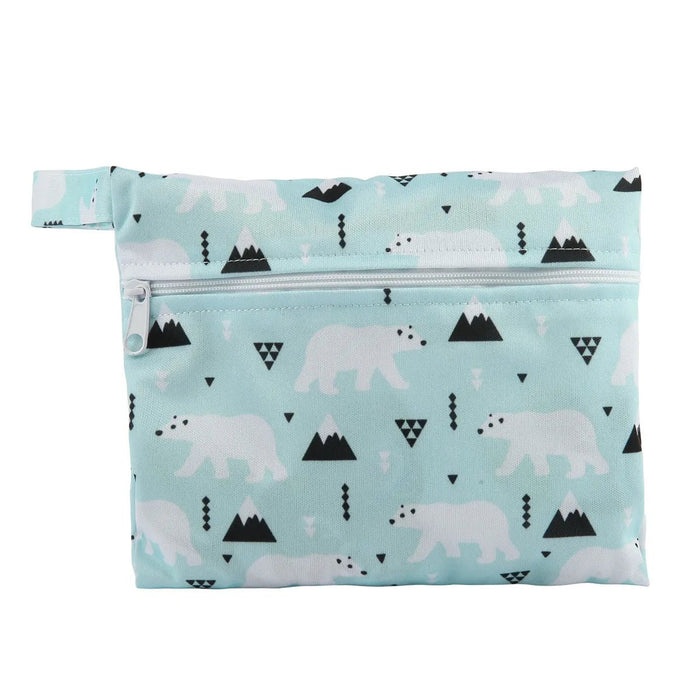 1 Small Mini Wet Bag Reusable for Mama Cloth Sanitary Menstrual Maternity Pad Tampon Cup Bib - CLICK TIK