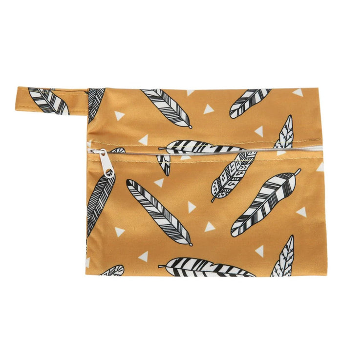 1 Small Mini Wet Bag Reusable for Mama Cloth Sanitary Menstrual Maternity Pad Tampon Cup Bib - CLICK TIK
