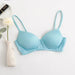 100% Mulberry Silk Bra For Women Wireless Seamless Brassiere Comfortable Gathering Underwear Push Up Soft Bralette Sexy Lingerie - CLICK TIK