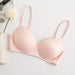 100% Mulberry Silk Bra For Women Wireless Seamless Brassiere Comfortable Gathering Underwear Push Up Soft Bralette Sexy Lingerie - CLICK TIK