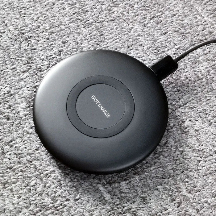 15W Wireless Charger Qi Fast Charge Pad For Galaxy S10 S9 S8 S20 S21 S22 S23 S24 Plus Note 20 Ultra 10 9 8 5 Z Flip Fold 5 4 3 2 - CLICK TIK