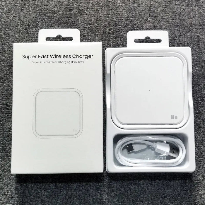 15w Wireless Fast Charger Quick Charge Pad for Galaxy Z Flip Fold 5 4 3 2 S20 S21 S22 S23 S24 S8 S9 S10 Plus Note 20 Ultra 9 8 - CLICK TIK