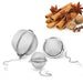 1pc Stainless Steel Tea Infuser Sphere Locking Spice Tea Ball Strainer Mesh Infuser Tea Filter Strainers Kitchen Tools Theezeef - CLICK TIK