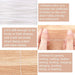 2 Rolls Waxed Polyester Thread Cord 0.5mm Bracelet Thread Beading String 116 Yards per Roll Spool for Jewelry Making and Macrame - CLICK TIK
