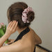 2023 Women Fashion Silk Scrunchie With Rhinestones Elastic Satin Hair Band Girls Big Hair Tie Balck Crunchy For Hair Accessories - CLICK TIK