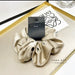2023 Women Fashion Silk Scrunchie With Rhinestones Elastic Satin Hair Band Girls Big Hair Tie Balck Crunchy For Hair Accessories - CLICK TIK