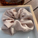 2023 Women Fashion Silk Scrunchie With Rhinestones Elastic Satin Hair Band Girls Big Hair Tie Balck Crunchy For Hair Accessories - CLICK TIK