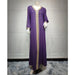 2024 Fashion Autumn Muslim Women Long Dress Hot Drilling Kaftan Dubai Maxi Robe Middle East Turkey Arabic Abaya Islamic Ramadan - CLICK TIK