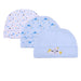 2024 Fashion Hot Sale Baby Bamboo Caps 3/5 - pack for Boys Girls, newborn photography accessories Boy Hats Infant Caps,0 - 3 Months - CLICK TIK