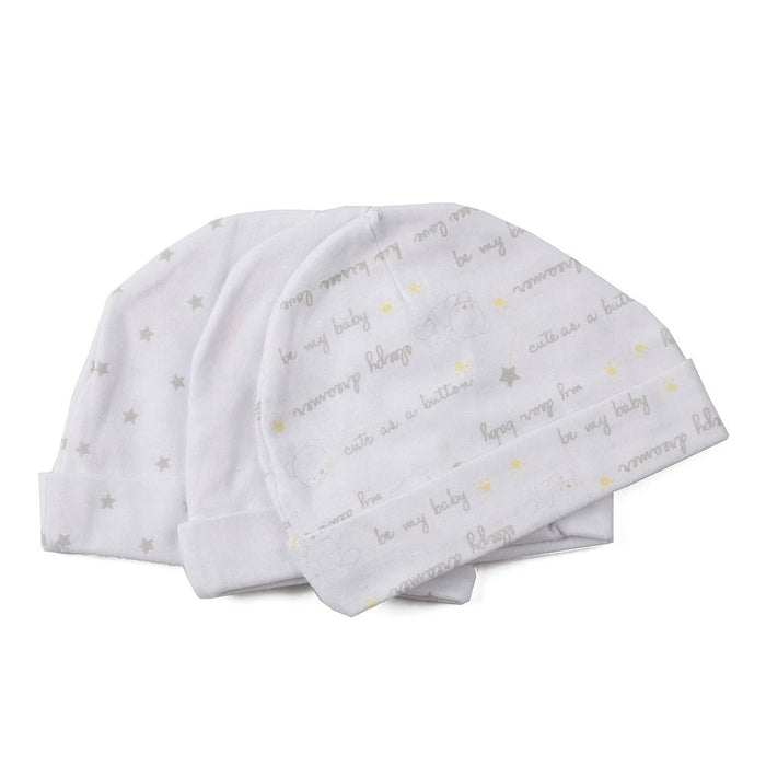 2024 Fashion Hot Sale Baby Bamboo Caps 3/5 - pack for Boys Girls, newborn photography accessories Boy Hats Infant Caps,0 - 3 Months - CLICK TIK