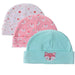 2024 Fashion Hot Sale Baby Bamboo Caps 3/5 - pack for Boys Girls, newborn photography accessories Boy Hats Infant Caps,0 - 3 Months - CLICK TIK