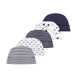 2024 Fashion Hot Sale Baby Bamboo Caps 3/5 - pack for Boys Girls, newborn photography accessories Boy Hats Infant Caps,0 - 3 Months - CLICK TIK