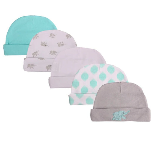 2024 Fashion Hot Sale Baby Bamboo Caps 3/5 - pack for Boys Girls, newborn photography accessories Boy Hats Infant Caps,0 - 3 Months - CLICK TIK