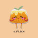 2024 Hot Towel Embroidery Patches DIY Macarone Pizza Donuts Pudding Stickers Self - Adhesive Badge Clothing Bag Fabric Accessories - CLICK TIK