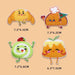 2024 Hot Towel Embroidery Patches DIY Macarone Pizza Donuts Pudding Stickers Self - Adhesive Badge Clothing Bag Fabric Accessories - CLICK TIK
