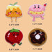 2024 Hot Towel Embroidery Patches DIY Macarone Pizza Donuts Pudding Stickers Self - Adhesive Badge Clothing Bag Fabric Accessories - CLICK TIK