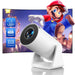 2024 New HY300 HD 4K Projector Android 11 Bluetooth 5.0 Remote Control 5G Wifi 1280*720P 180° Home Theater Portable Outdoor - CLICK TIK