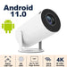 2024 New HY300 HD 4K Projector Android 11 Bluetooth 5.0 Remote Control 5G Wifi 1280*720P 180° Home Theater Portable Outdoor - CLICK TIK