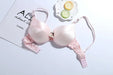 2024 new silk bra Mulberry silk double - sided silk without underwire thin underwear - CLICK TIK