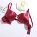 2024 new silk bra Mulberry silk double - sided silk without underwire thin underwear - CLICK TIK