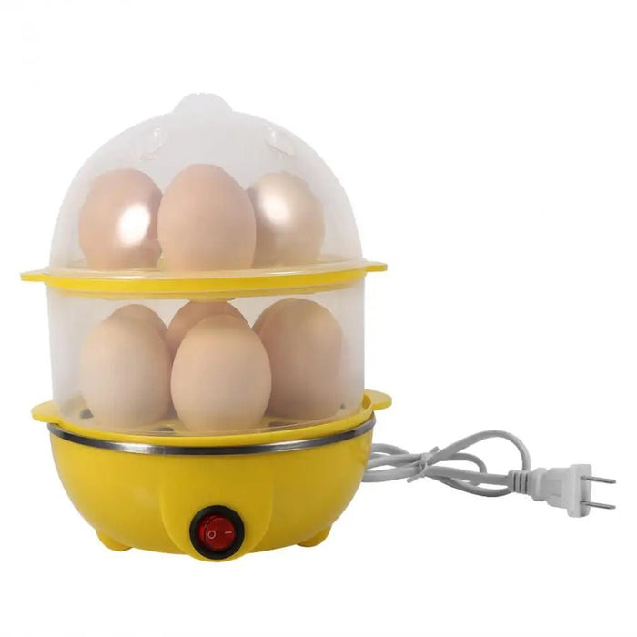 220V Pink Color Double - Layer Egg Multi - functional Electric Eggs Cooker Home Kitchen Use Cookware Kitchen Tools - CLICK TIK