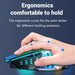 2.4G USB Wireless Bluetooth Mouse Ergonomic Silent Office Mice Rechargeable E - Sports Backlight Mouse For Computer Laptop Macbook - CLICK TIK