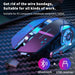 2.4G USB Wireless Bluetooth Mouse Ergonomic Silent Office Mice Rechargeable E - Sports Backlight Mouse For Computer Laptop Macbook - CLICK TIK