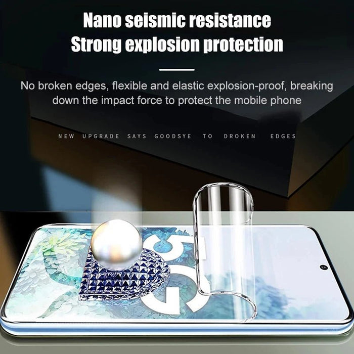 2/4Pcs Hydrogel Film For Samsung Galaxy S20 S21 S22 S10 Plus FE S23 S24 Ultra Galaxy Note 20 Ultra 10 Plus Screen Protector Film - CLICK TIK