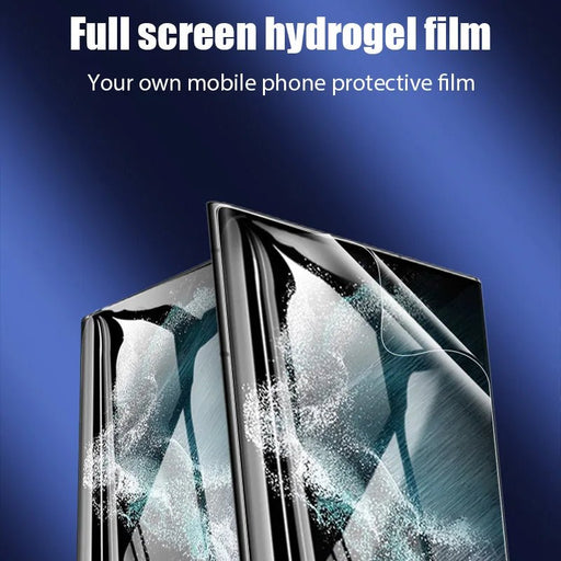 2/4Pcs Hydrogel Film For Samsung Galaxy S23 S24 Ultra S22 S21 Plus S20 FE Screen Protector For Samsung note 20 10 ultra A53 A52S - CLICK TIK