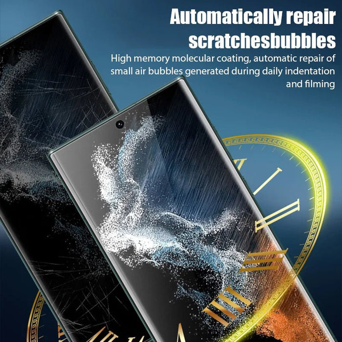 2/4Pcs Hydrogel Film For Samsung Galaxy S23 S24 Ultra S22 S21 Plus S20 FE Screen Protector For Samsung note 20 10 ultra A53 A52S - CLICK TIK