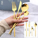 24Pcs Stainless Steel Cutlery Set - CLICK TIK