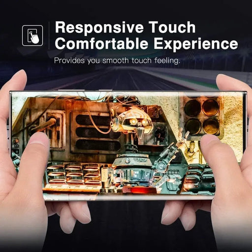 2/4Pcs Tempered For Samsung Galaxy Note 20 S20 S21 S22 S23 S24 Ultra Plus Curved Ultrasonic Screen Protector Glass - CLICK TIK
