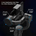 3 - Axis Gimbal Stabilizer Tripod for IOS Android Mobile Phone Selfie Stick Smartphone Holder Stand for Anti Shake Video &Shooting - CLICK TIK