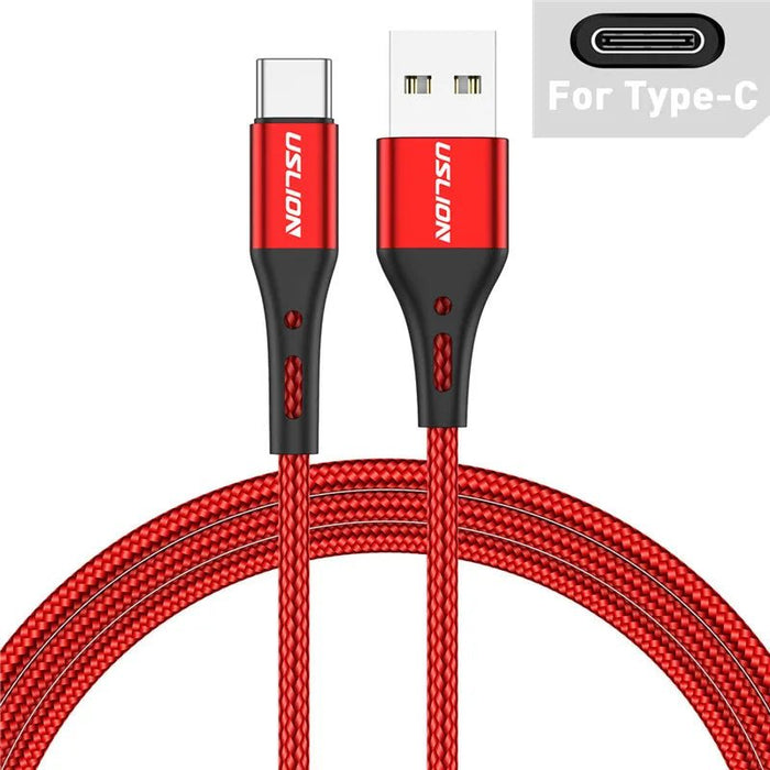 3A USB Type C Cable Wire For Samsung S10 S20 Xiaomi mi 11 Mobile Phone Fast Charging USB C Cable Type - C Charger Micro USB Cables - CLICK TIK
