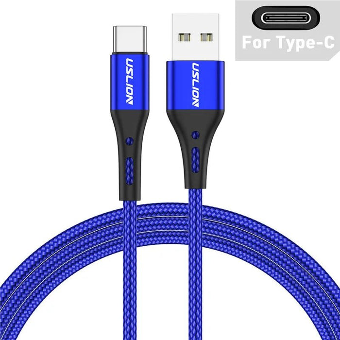 3A USB Type C Cable Wire For Samsung S10 S20 Xiaomi mi 11 Mobile Phone Fast Charging USB C Cable Type - C Charger Micro USB Cables - CLICK TIK