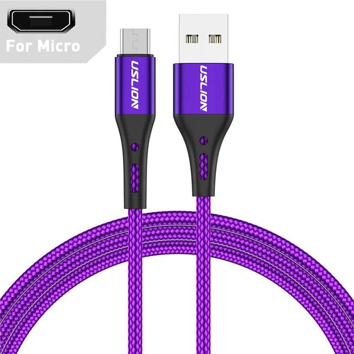 3A USB Type C Cable Wire For Samsung S10 S20 Xiaomi mi 11 Mobile Phone Fast Charging USB C Cable Type - C Charger Micro USB Cables - CLICK TIK
