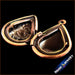 3PCS Wholesale Women / Men Retro Water Drop Brass Flower Picture floating locket charms beads Pendant jewelry Free shipping - CLICK TIK