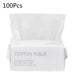 50/100pcs Disposable Facial Tissue Makeup Wipes Cotton Pads Cleansing Paper Face Towel - CLICK TIK