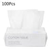 50/100pcs Disposable Facial Tissue Makeup Wipes Cotton Pads Cleansing Paper Face Towel - CLICK TIK