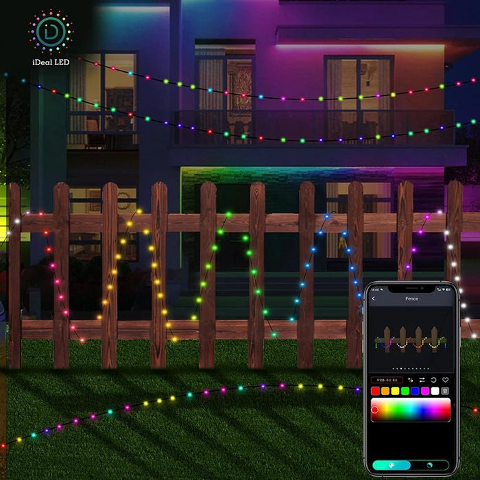 5M 10M 20M Fairy String Lights Dreamcolor USB LED String Lights Smart Christmas Lights DIY Picture Display Garland Decor - CLICK TIK