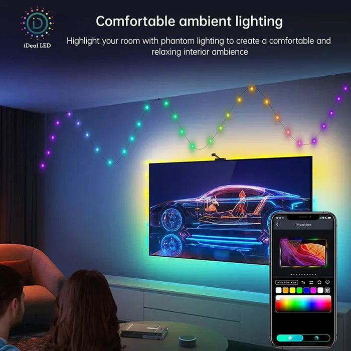 5M 10M 20M Fairy String Lights Dreamcolor USB LED String Lights Smart Christmas Lights DIY Picture Display Garland Decor - CLICK TIK