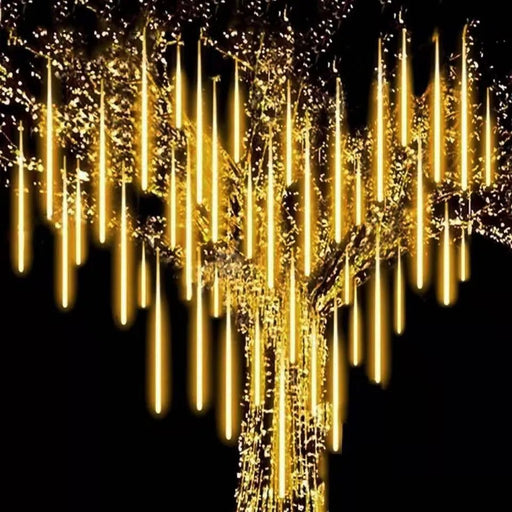8 Tubes Meteor Shower Rain Led String Lights Street Garlands Christmas Tree Decorations for Outdoor New Year Fairy Garden Lights - CLICK TIK