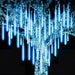 8 Tubes Meteor Shower Rain Led String Lights Street Garlands Christmas Tree Decorations for Outdoor New Year Fairy Garden Lights - CLICK TIK
