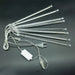 8 Tubes Meteor Shower Rain Led String Lights Street Garlands Christmas Tree Decorations for Outdoor New Year Fairy Garden Lights - CLICK TIK
