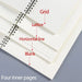 A5 A6 B5 Spiral Book Coil Notebook Lined DOT Blank Grid Paper Journal Diary Sketchbook School Stationery Supplies - CLICK TIK
