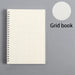 A5 A6 B5 Spiral Book Coil Notebook Lined DOT Blank Grid Paper Journal Diary Sketchbook School Stationery Supplies - CLICK TIK