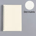 A5 A6 B5 Spiral Book Coil Notebook Lined DOT Blank Grid Paper Journal Diary Sketchbook School Stationery Supplies - CLICK TIK