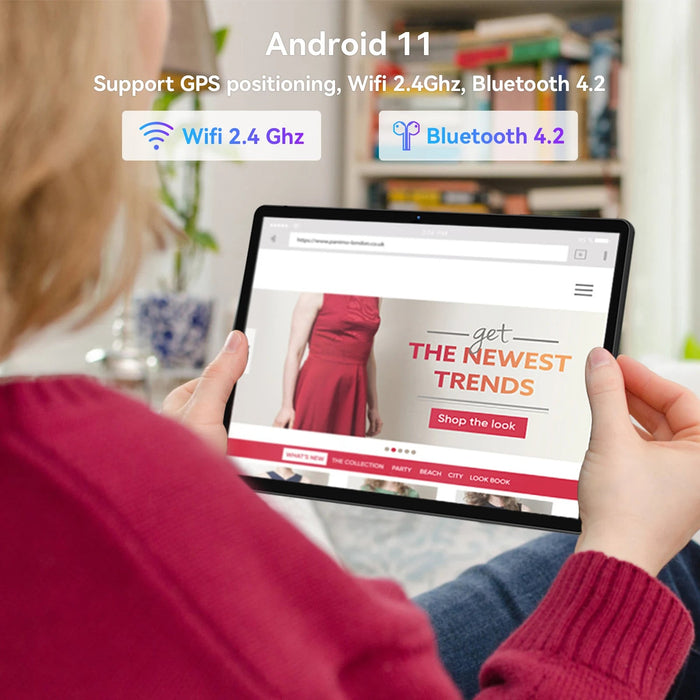 Adreamer LeoPad10 10.1 inch Tablet Android 11 2GB RAM 32GB ROM 1280x800 IPS Quad Core 6000mAh Wifi Bluetooth Type - C Cheap Tablet - CLICK TIK