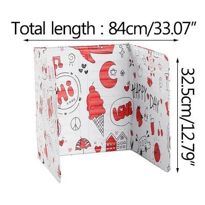 Aluminum Foldable Kitchen Gas Stove Baffle Plate Kichen Accessories Home Gadgets Frying Pan Oil Splash Protection Screen Tools - CLICK TIK